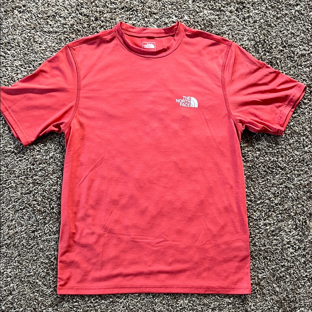 The North Face Red Short Sleeve Tee
